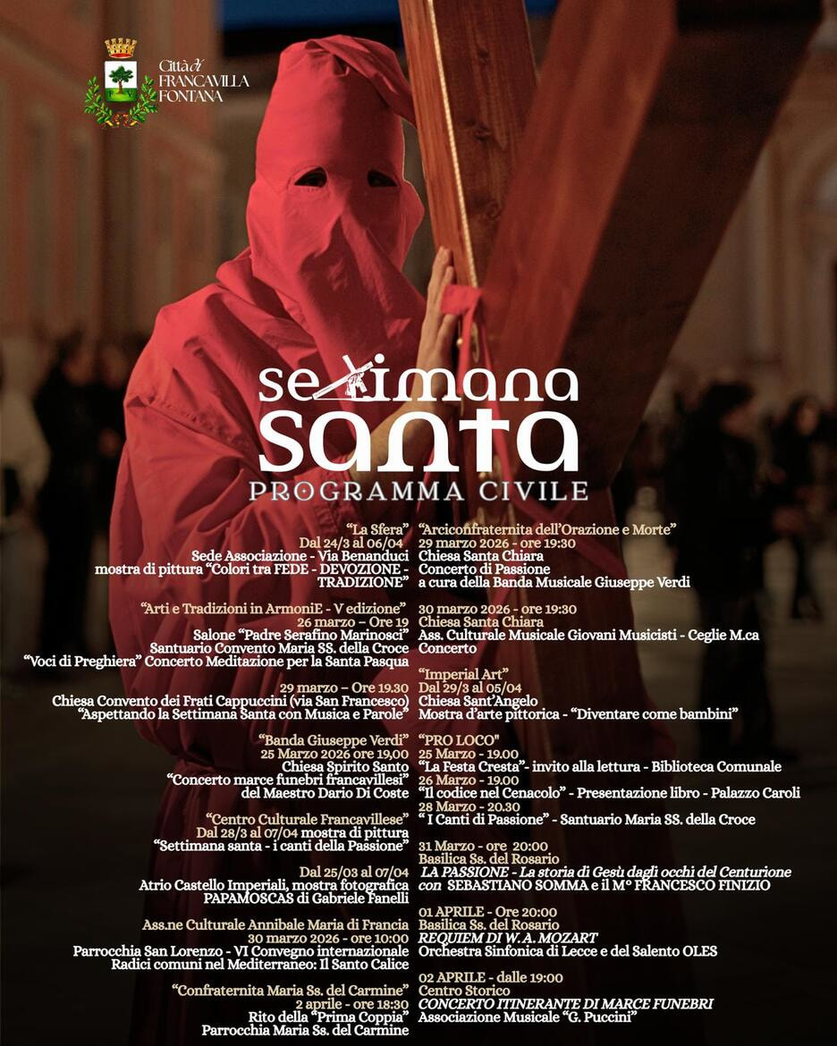 Settimana santa 2026