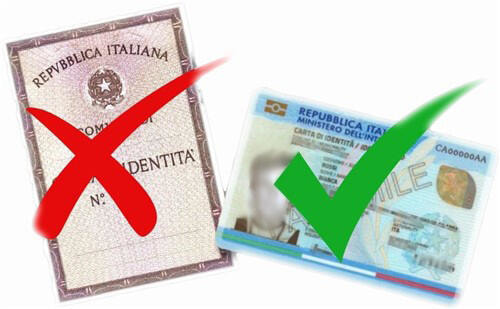 Immagine: Stop carta identità cartacea