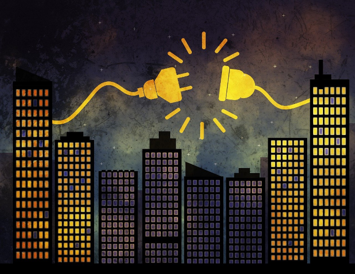 immagine sull'interruzione di energia elettrica
